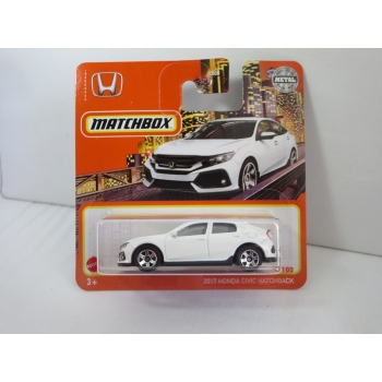 Matchbox 1:64 Honda Civic Hatchback 2017 white MB2021